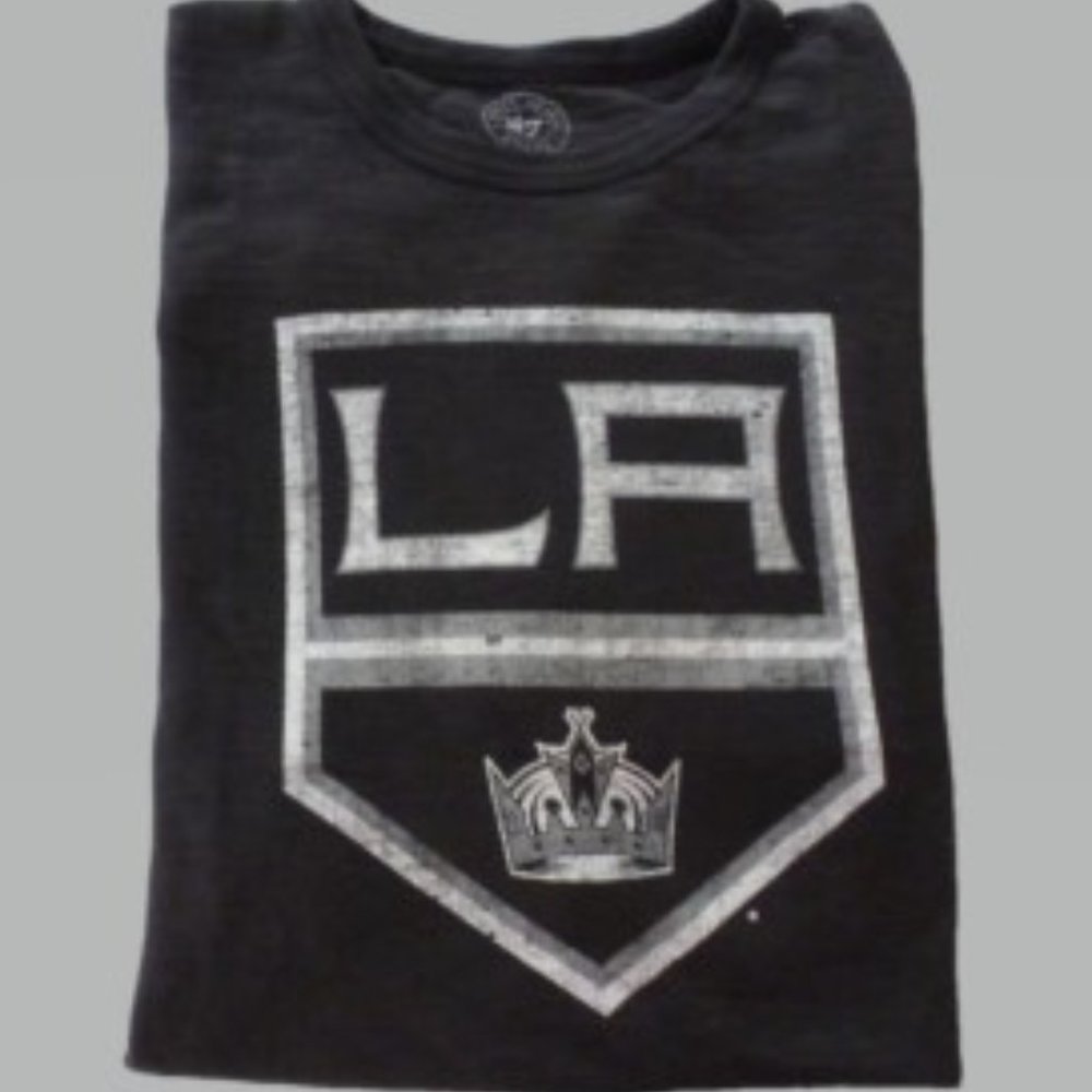 Forty Seven Brand M Black LA Kings Graphic Tee